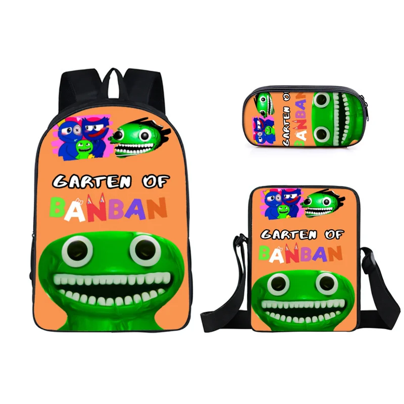 Popular Trendy Garten of Banban 3D Print 3pcs/Set pupil School Bags Laptop Daypack Backpack Inclined shoulder bag Pencil Case
Popular Trendy Garten of Banban 3D Print 3pcs/Set pupil School Bags Laptop Daypack Backpack Inclined shoulder bag Pencil Case