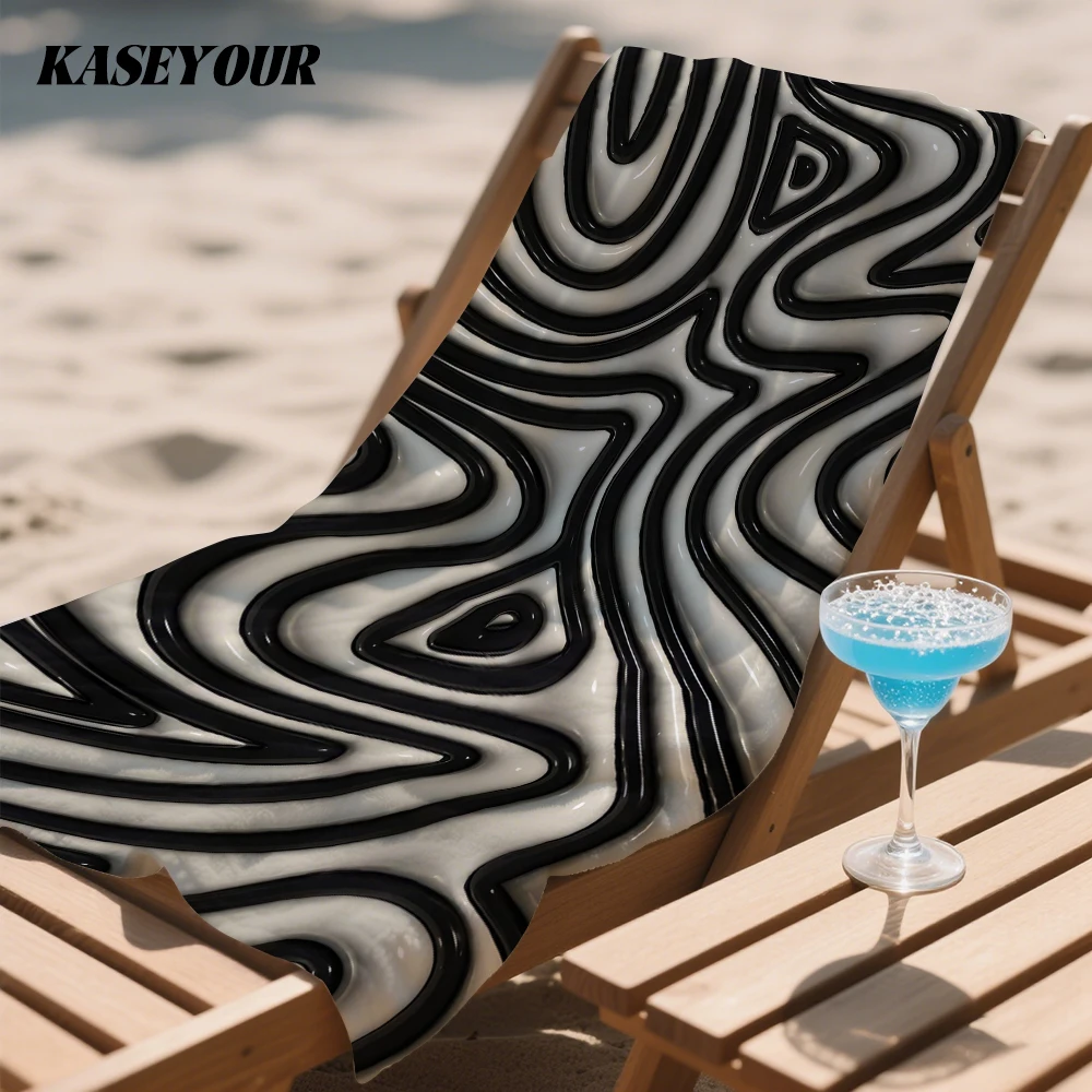 Swirl Art Oversized Microfiber Beach Towel Sand Proof Quick Dry, Absorbent for Swimming Pool Travel Camping
Swirl Art Oversized Microfiber Beach Towel Sand Proof Quick Dry, Absorbent for Swimming Pool Travel Camping
