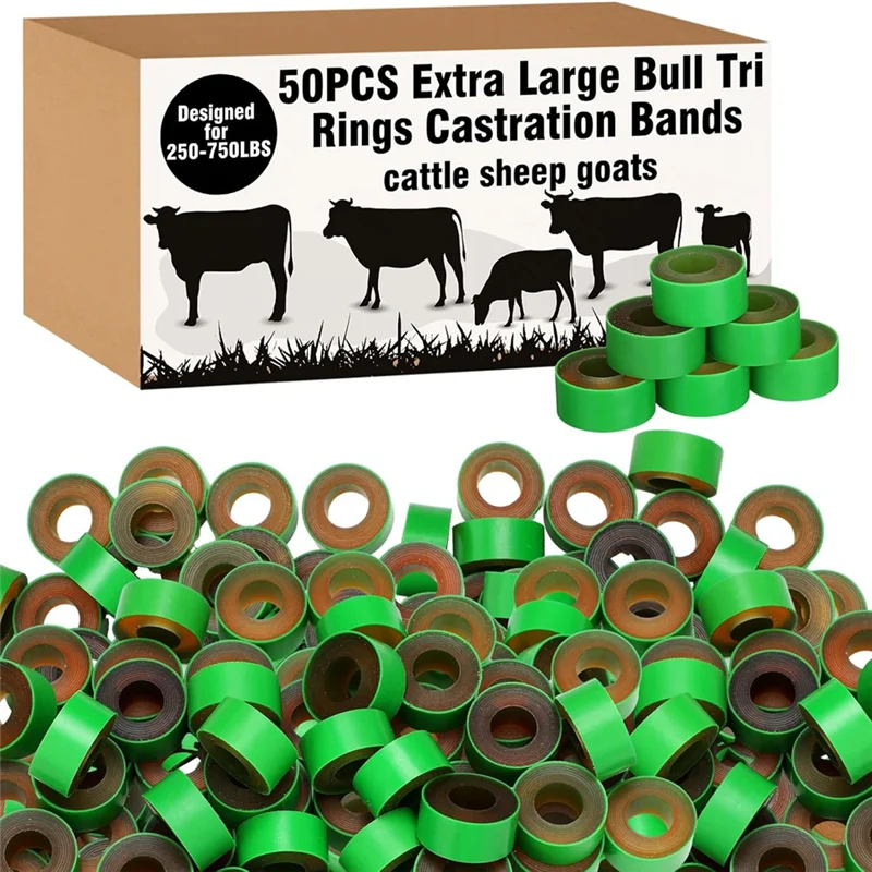 A84E-50 Pieces Of Bull Three-Ring With Casters Livestock Castingtools Suitable For Pasture Field Use Animal Management
A84E-50 Pieces Of Bull Three-Ring With Casters Livestock Castingtools Suitable For Pasture Field Use Animal Management