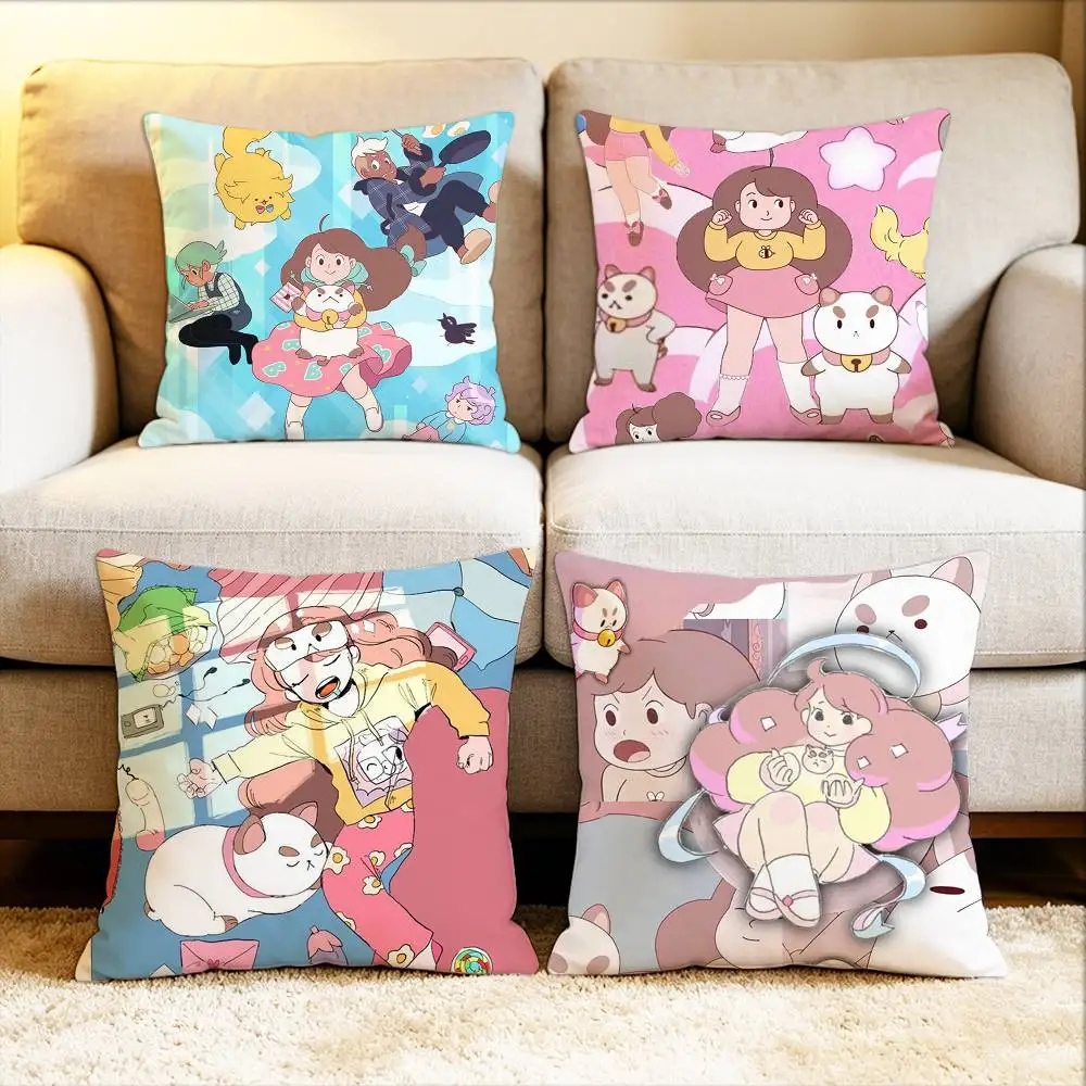 Bee And Puppycat Cartoon Style Badge Various Sizes Square Pillow Case For Car Home Bedchamber Decor
Bee And Puppycat Cartoon Style Badge Various Sizes Square Pillow Case For Car Home Bedchamber Decor