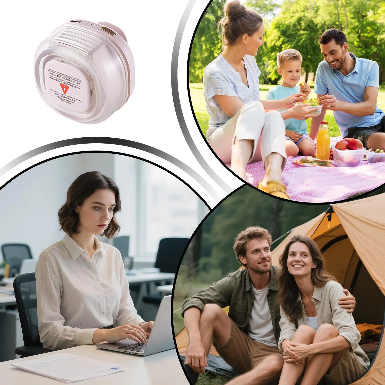 Waist Fan Clip On 1000mAh Rechargeable 3-Speed Clip On Hands-Free Fan For Home Indoor Office Dorm Desk Outdoor Camping Hiking
Waist Fan Clip On 1000mAh Rechargeable 3-Speed Clip On Hands-Free Fan For Home Indoor Office Dorm Desk Outdoor Camping Hiking