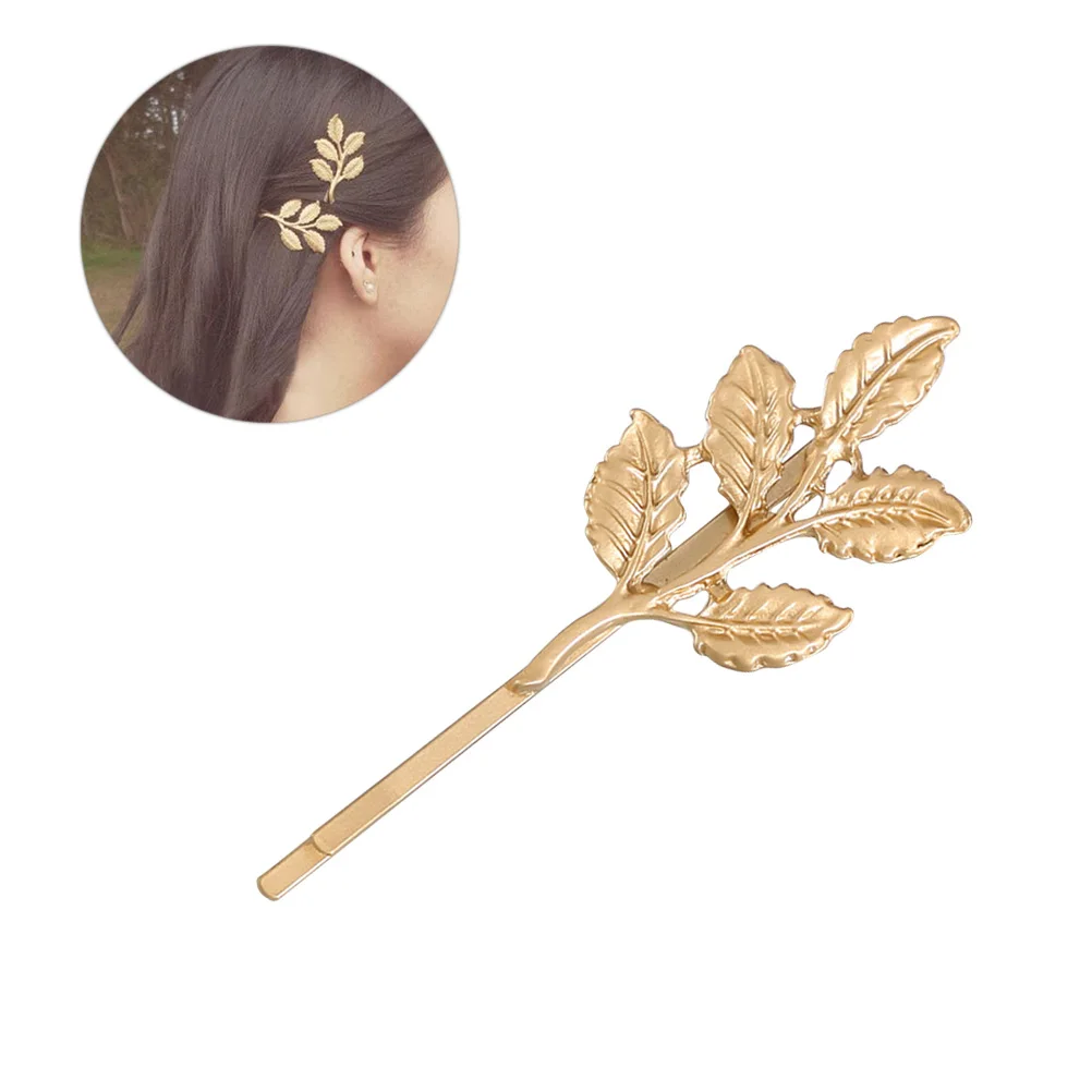 Olive Branch Hair Clip Alloy Decorative Women Bobby Pin Accessories Durable Material Fashion Design Travel Outing Hairstyle Gift
Olive Branch Hair Clip Alloy Decorative Women Bobby Pin Accessories Durable Material Fashion Design Travel Outing Hairstyle Gift