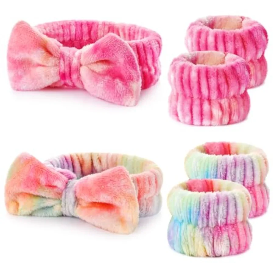 6pcs Headband and Wristband for Face Washing, Makeup Spa Skincare Headband, Skin Care Face Wash Headbands Wrist Bands Tools Set
6pcs Headband and Wristband for Face Washing, Makeup Spa Skincare Headband, Skin Care Face Wash Headbands Wrist Bands Tools Set
