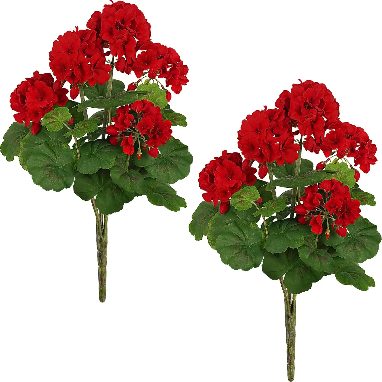 2 PCS 18" Artificial Geraniums for Outdoors, UV Resistant Red Silk Flowers for Window Box Porch Patio Garden Decor, Wate
2 PCS 18" Artificial Geraniums for Outdoors, UV Resistant Red Silk Flowers for Window Box Porch Patio Garden Decor, Wate