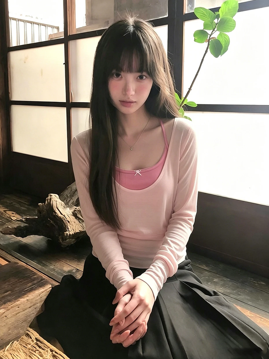Pink Summer Outfit Women's Long Sleeve T-Shirt Set Loose Fit Sunshade Cover up Thin Veil Outerwear Top Korean Style Commute
Pink Summer Outfit Women's Long Sleeve T-Shirt Set Loose Fit Sunshade Cover up Thin Veil Outerwear Top Korean Style Commute