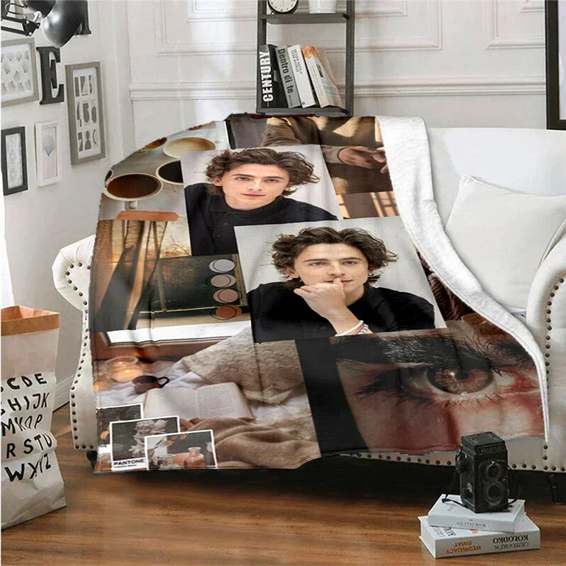 Film star Timoth é e Chalamet patterned sofa bed cover,soft blanket plaid,soft insulation,flannel blanket, boy and girl fan gift
Film star Timoth é e Chalamet patterned sofa bed cover,soft blanket plaid,soft insulation,flannel blanket, boy and girl fan gift