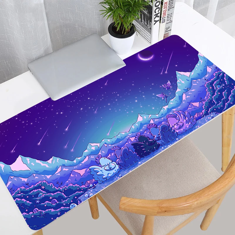 Dreamy Starry Sky Mouse Pad Cartoon Gaming Accessories kawaii S-stardew Valley Meteor Shower Mousepad Game Computer Keyboard Pad
Dreamy Starry Sky Mouse Pad Cartoon Gaming Accessories kawaii S-stardew Valley Meteor Shower Mousepad Game Computer Keyboard Pad