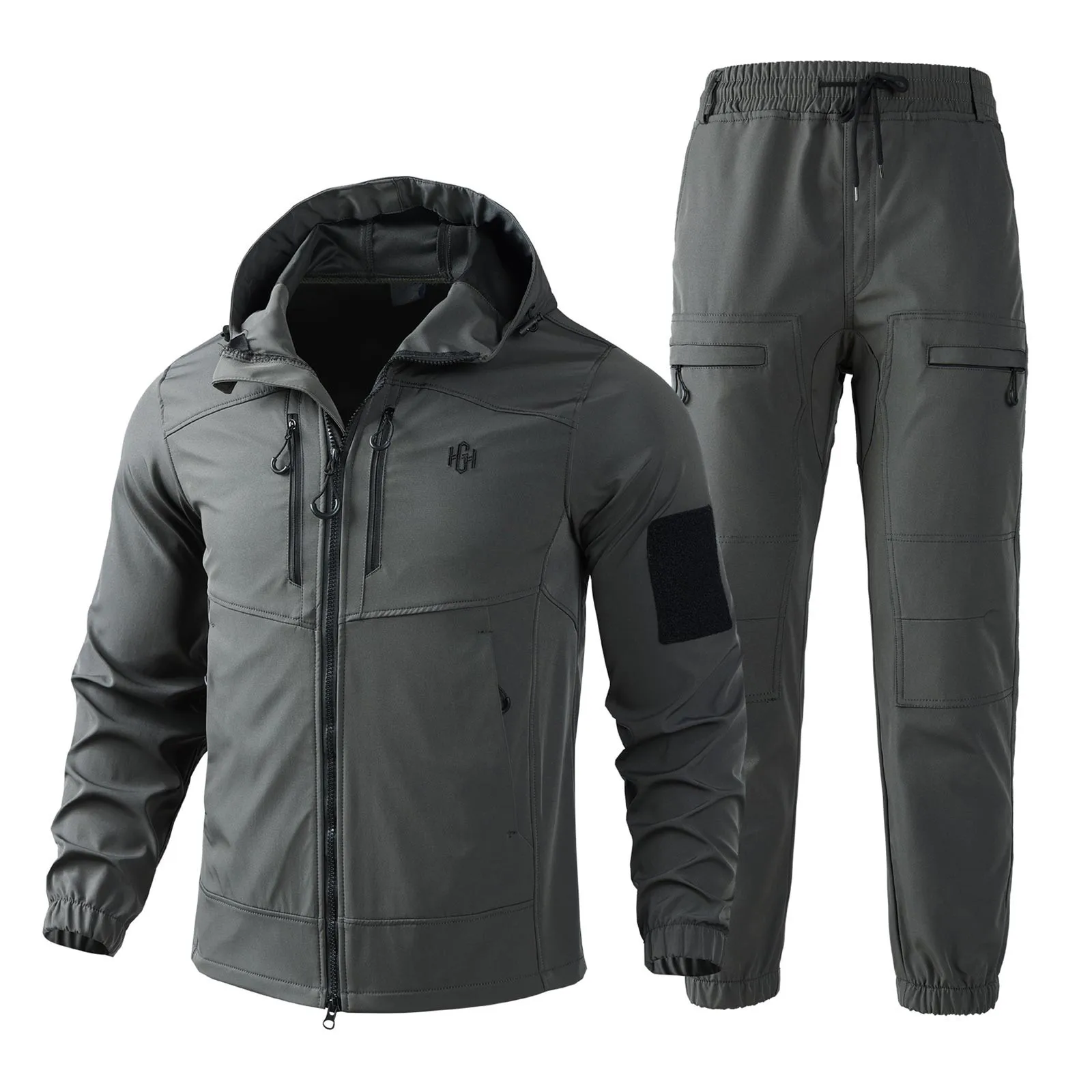 Workwear Suit For Men Waterproof Outdoor Hiking Workwear Windbreaker Training Suit Mountaineering Outdoor Suit
Workwear Suit For Men Waterproof Outdoor Hiking Workwear Windbreaker Training Suit Mountaineering Outdoor Suit