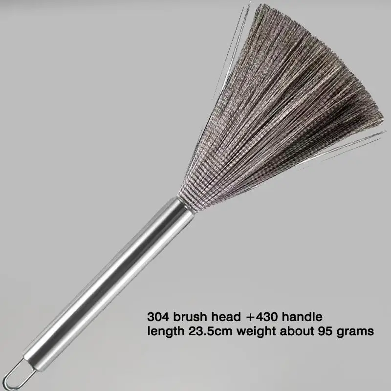 Premium Quality 304 Stainless Steel Pot Brush with Easy-to-Clean Bristles and Long Handle for Effortless Cleaning
Premium Quality 304 Stainless Steel Pot Brush with Easy-to-Clean Bristles and Long Handle for Effortless Cleaning