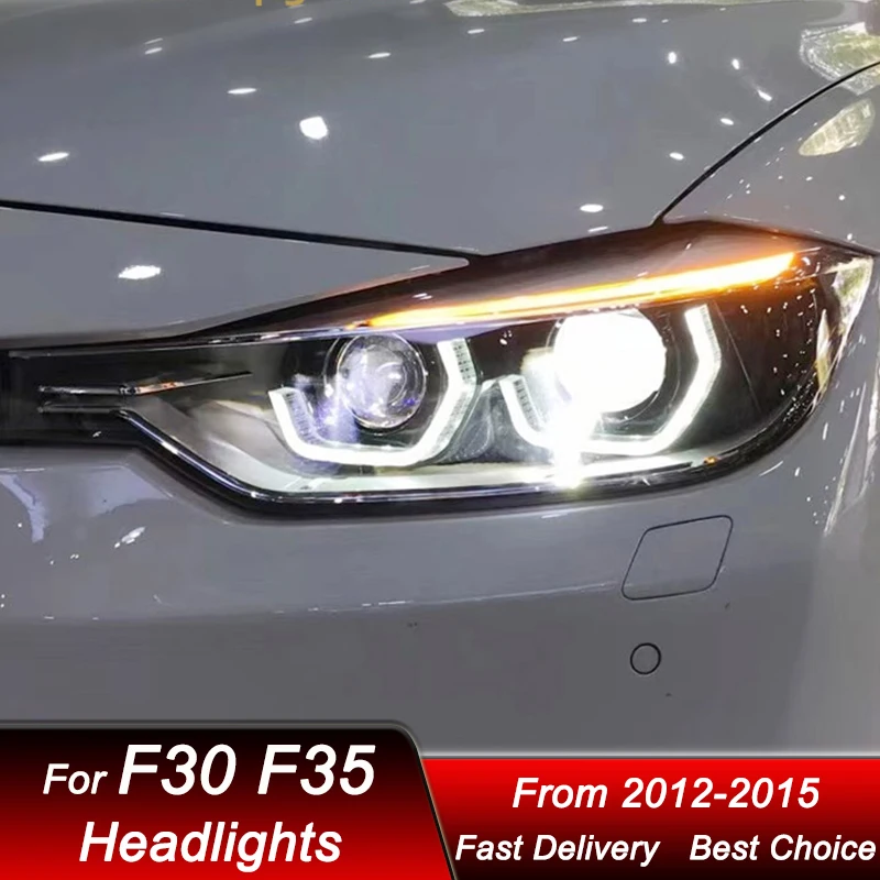 Автомобильные фары для BMW 3 серии F30 F35 2013-2015, светодиодные фары в сборе, обновленный комплект аксессуаров для линз проектора с высокой настройкой
Автомобильные фары для BMW 3 серии F30 F35 2013-2015, светодиодные фары в сборе, обновленный комплект аксессуаров для линз проектора с высокой настройкой