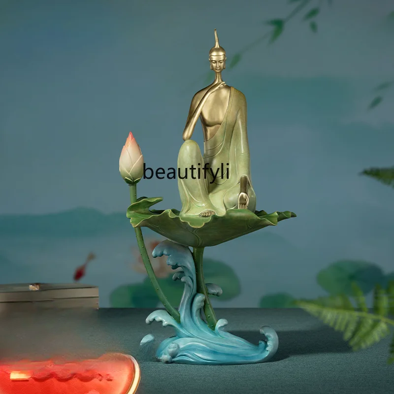 Copper Ornaments "Shen Yi Xin Jing" Living Room Desktop Hallway Desk Home Decoration Gift home decoration accessories
Copper Ornaments "Shen Yi Xin Jing" Living Room Desktop Hallway Desk Home Decoration Gift home decoration accessories