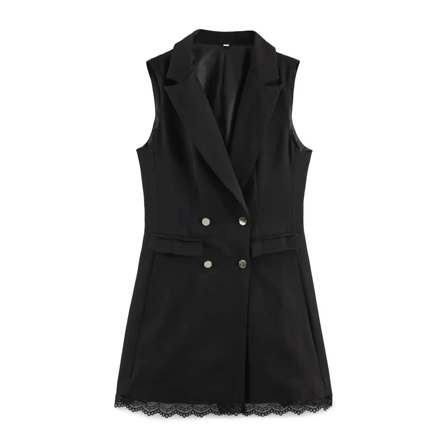 Withered 2026 New Fashionable Temperament Women's Sleeveless Double Breasted Slim Fit Vest Top Party Dresses Vestidos Women's
Withered 2026 New Fashionable Temperament Women's Sleeveless Double Breasted Slim Fit Vest Top Party Dresses Vestidos Women's