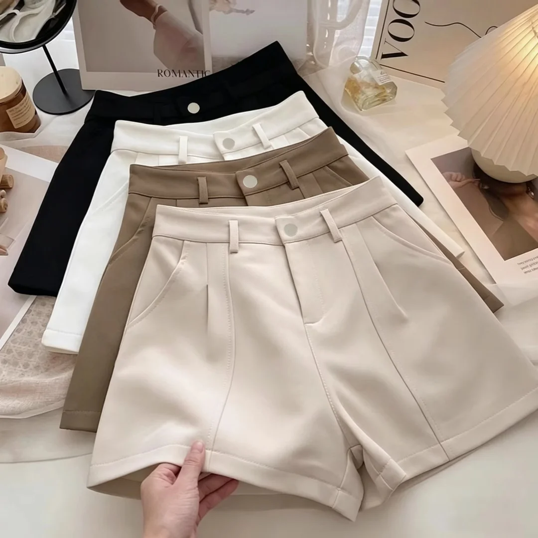 Plus Size Casual Women A-Line Shorts Chic Office Lady Commute Vintage Solid High Waist Short Pants Streetwear Summer Trousers
Plus Size Casual Women A-Line Shorts Chic Office Lady Commute Vintage Solid High Waist Short Pants Streetwear Summer Trousers