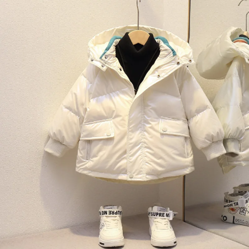 Boys Girls Down Coats Winter Children Thick Jackets Hoodies For Baby 2 To 7 Years Outerwear Kids Clothes Outdoors Tops Parkas
Boys Girls Down Coats Winter Children Thick Jackets Hoodies For Baby 2 To 7 Years Outerwear Kids Clothes Outdoors Tops Parkas
