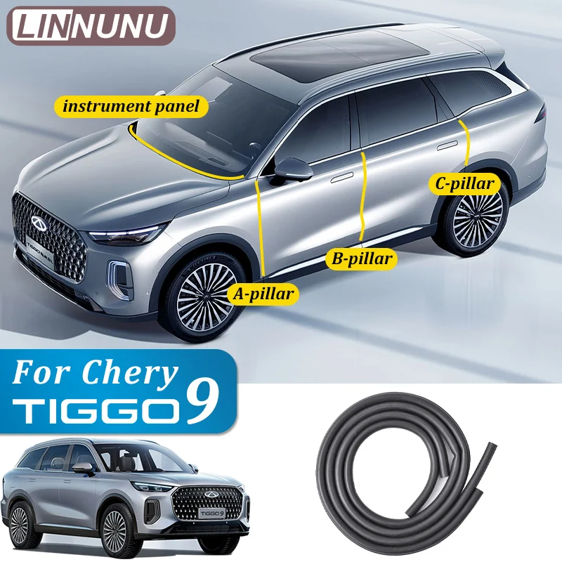 LINNUNU автомобильная уплотнительная лента, защитные звукоизоляционные детали, внешние уплотнительные ленты, стили для Chery Tiggo 9 2025 2024 2026, аксессуары
LINNUNU автомобильная уплотнительная лента, защитные звукоизоляционные детали, внешние уплотнительные ленты, стили для Chery Tiggo 9 2025 2024 2026, аксессуары