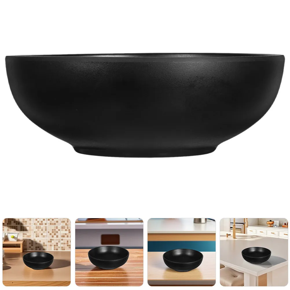 2Pcs Black Japanese Ramen Bowls Set Elegant Sleek Design Heat Resistant Ceramic Soup Salad Noodle Serving Bowls for Daily Use
2Pcs Black Japanese Ramen Bowls Set Elegant Sleek Design Heat Resistant Ceramic Soup Salad Noodle Serving Bowls for Daily Use
