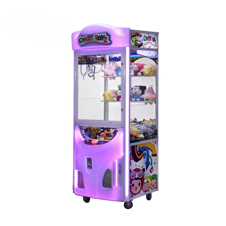 #Coin-operated Vending Games Arcade Machines Led Candy Cranes Toy Claw Machines.
#Coin-operated Vending Games Arcade Machines Led Candy Cranes Toy Claw Machines.