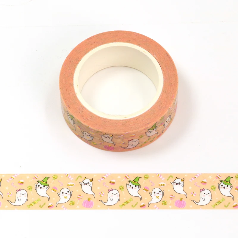 NEW 10pcs/Lot Deco Cute Foil Halloween Ghost Pink Pumpkin Washi Tapes for Planner Photo Album Masking Tape Journal Stationery
NEW 10pcs/Lot Deco Cute Foil Halloween Ghost Pink Pumpkin Washi Tapes for Planner Photo Album Masking Tape Journal Stationery