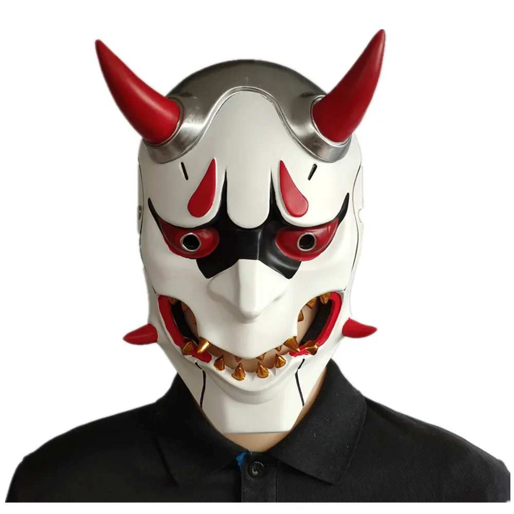 New Buddhist Prajna Mask Long Horn Evil Ghost Mask Halloween Prop Ghost Face Mask Peripheral Toy Prajna Cosplay Half Face Masque
New Buddhist Prajna Mask Long Horn Evil Ghost Mask Halloween Prop Ghost Face Mask Peripheral Toy Prajna Cosplay Half Face Masque
