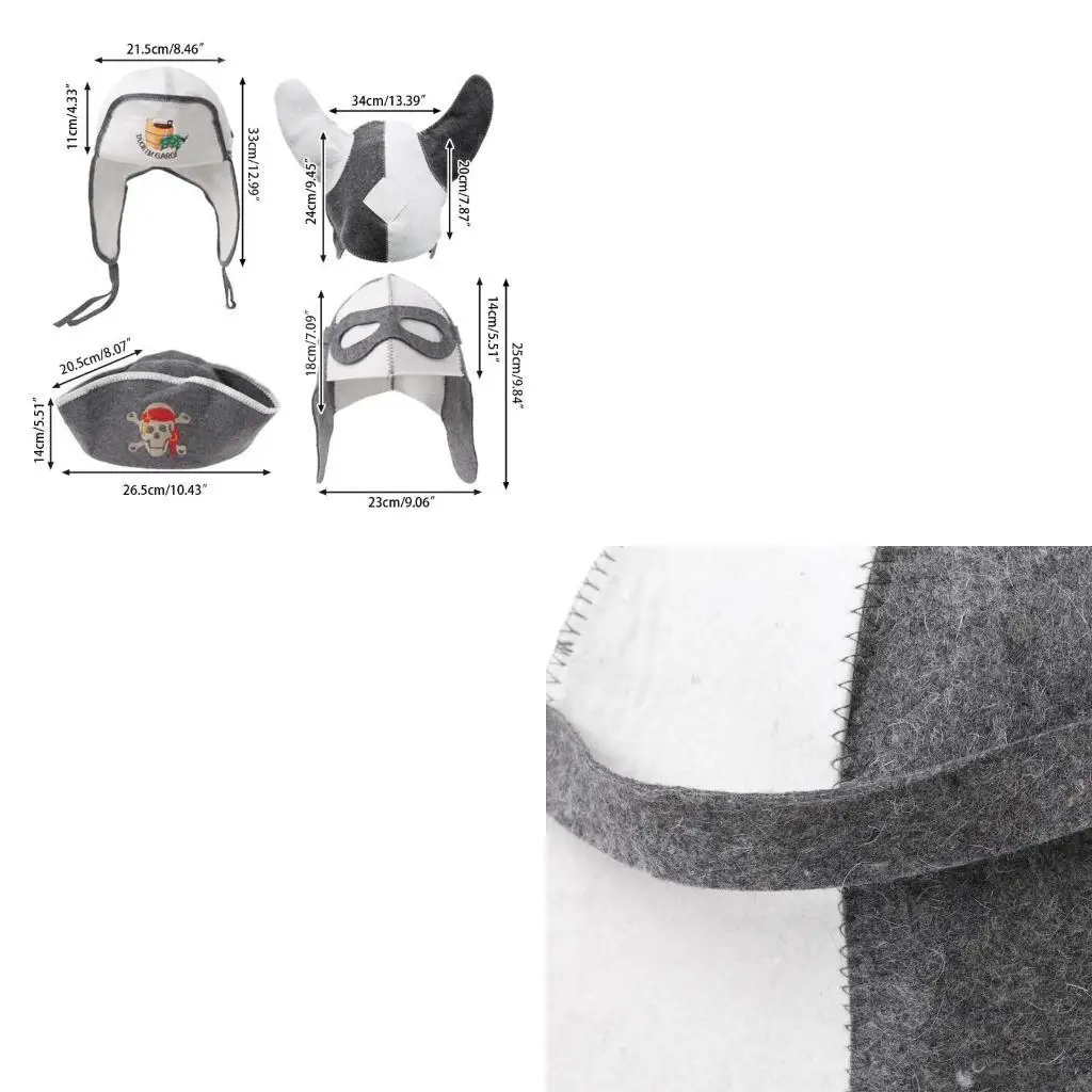 Шерсть с сауновой шляпой против тепловой русской баня кепки для ванны для головы для прот. 
Шерсть с сауновой шляпой против тепловой русской баня кепки для ванны для головы для прот.