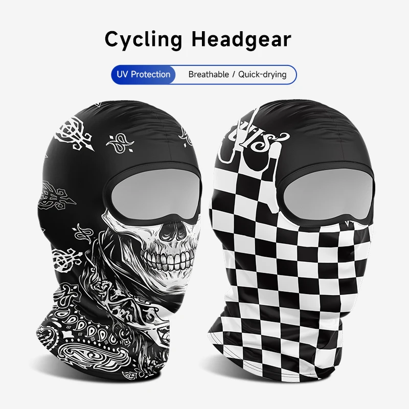 Men's Motorcycle Full Face Mask Skull Breathable Sun Protection Cooling Balaclava Under Helmet Summer Riding Ice Silk Headgear
Men's Motorcycle Full Face Mask Skull Breathable Sun Protection Cooling Balaclava Under Helmet Summer Riding Ice Silk Headgear