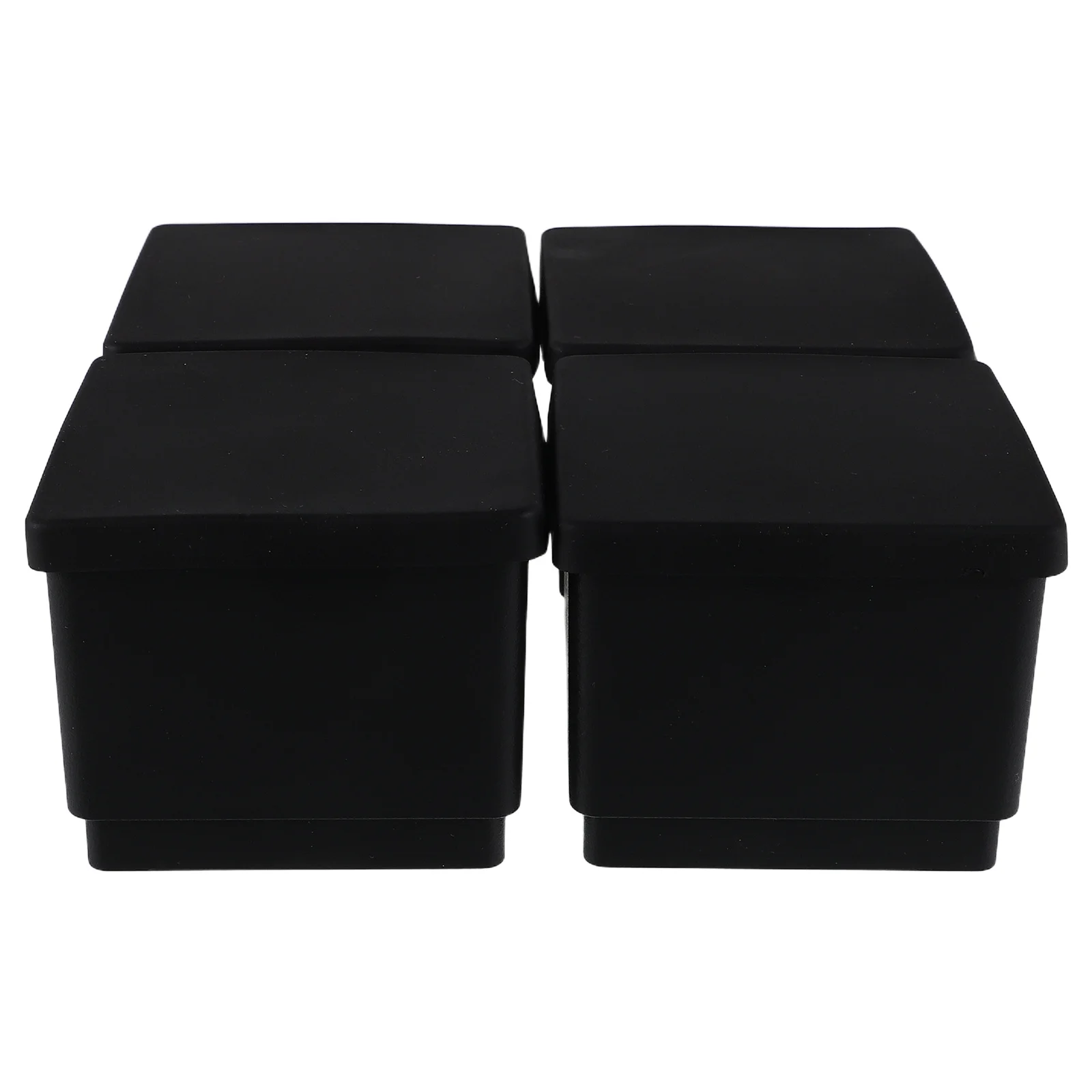 4pcs Furniture Leg Floor Protectors Thickened Rubber Square Anti-Slip Pads For Bed Couch Chair Table Washing Machine Durable
4pcs Furniture Leg Floor Protectors Thickened Rubber Square Anti-Slip Pads For Bed Couch Chair Table Washing Machine Durable