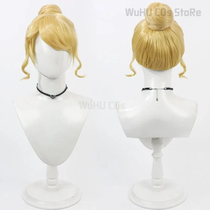 Шиньон для косплея принцессы для взрослых, подходящий для вечеринок на Хэллоуин и Рождество. 
Шиньон для косплея принцессы для взрослых, подходящий для вечеринок на Хэллоуин и Рождество.