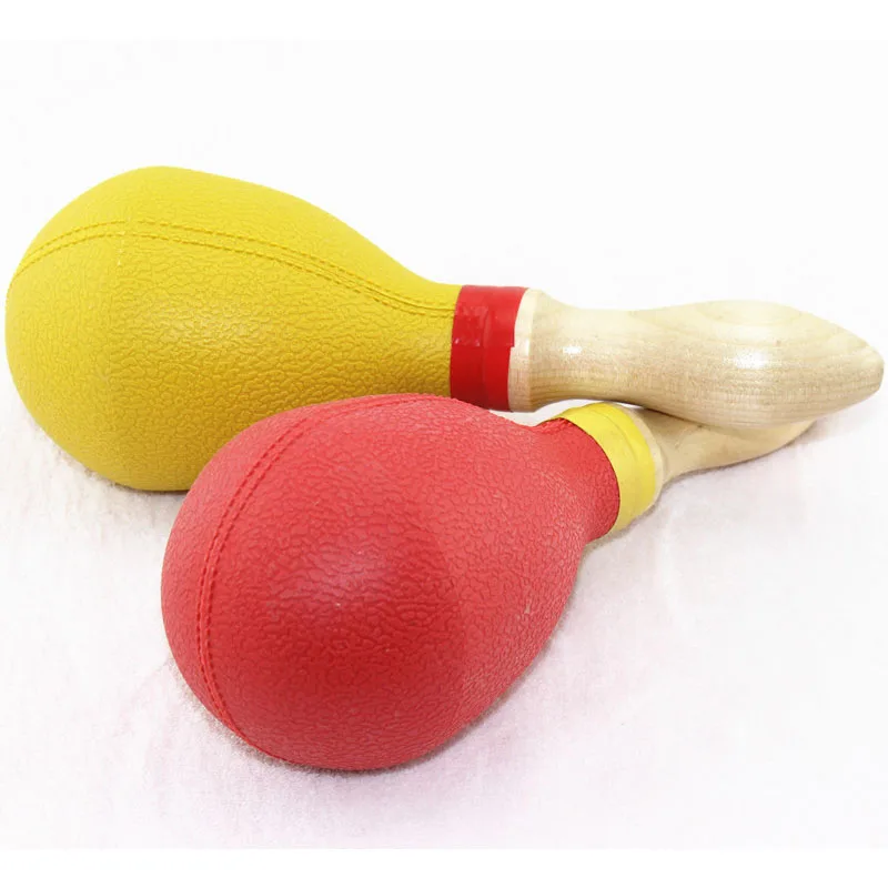 Maraca Wooden Handle Plastic Ball with Built-In Iron Sand Particles, 7-14 Years Old
Maraca Wooden Handle Plastic Ball with Built-In Iron Sand Particles, 7-14 Years Old