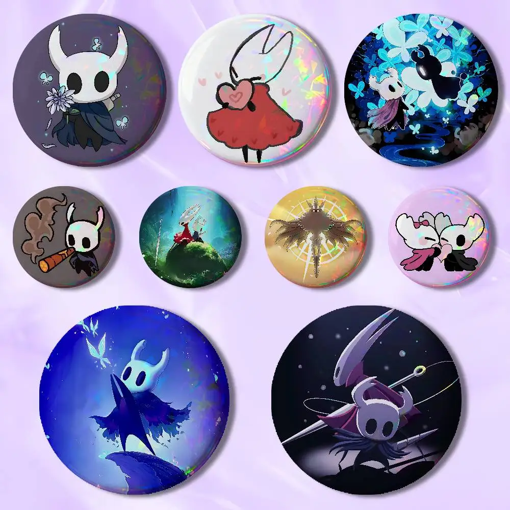 Game H-Hollow K-Knight Pins 58mm Cute Cartoon Badge Handmade Brooches for Backpack Accessories
Game H-Hollow K-Knight Pins 58mm Cute Cartoon Badge Handmade Brooches for Backpack Accessories
