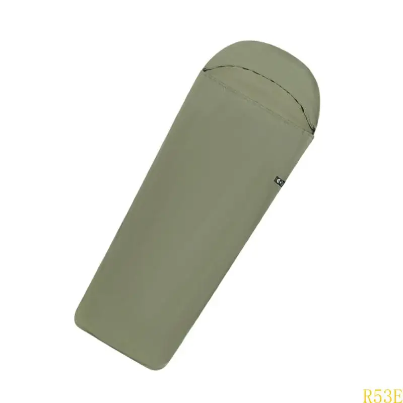 R53E Outdoor Camping Sleep Sacks Single Liner Travel Washable Sleep Bag Liner Travel Sheets Light Weight Adult Sleep Sacks
R53E Outdoor Camping Sleep Sacks Single Liner Travel Washable Sleep Bag Liner Travel Sheets Light Weight Adult Sleep Sacks
