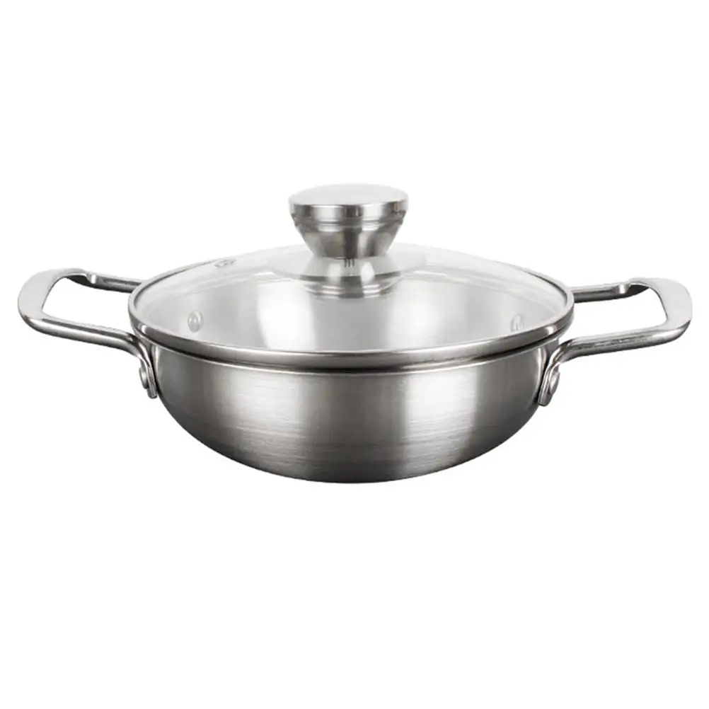 Stainless Steel Noodle Pot Cooking Pots Ramen Utensils Stock with Lid Glass Deep Pan
Stainless Steel Noodle Pot Cooking Pots Ramen Utensils Stock with Lid Glass Deep Pan