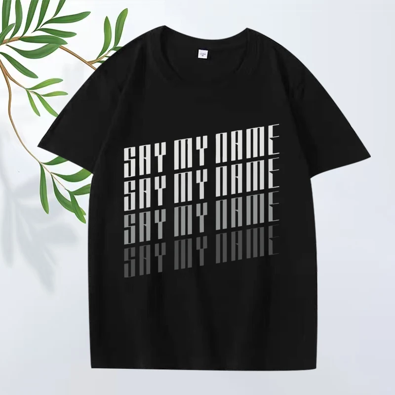 Ateez Say My Name classic graphics T Shirt men women Oversized 100% Cotton streetwear short sleeve Summer print top Unisex tops
Ateez Say My Name classic graphics T Shirt men women Oversized 100% Cotton streetwear short sleeve Summer print top Unisex tops