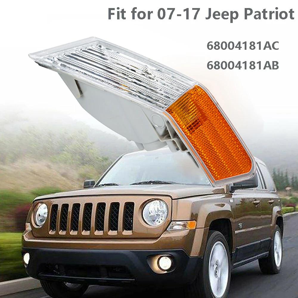 LED Front Bumper Fog Light Headlight for Jeep Patriot 2007-2017 Parking Light Turn Signal Lamp Left/Right Driving Foglights
LED Front Bumper Fog Light Headlight for Jeep Patriot 2007-2017 Parking Light Turn Signal Lamp Left/Right Driving Foglights