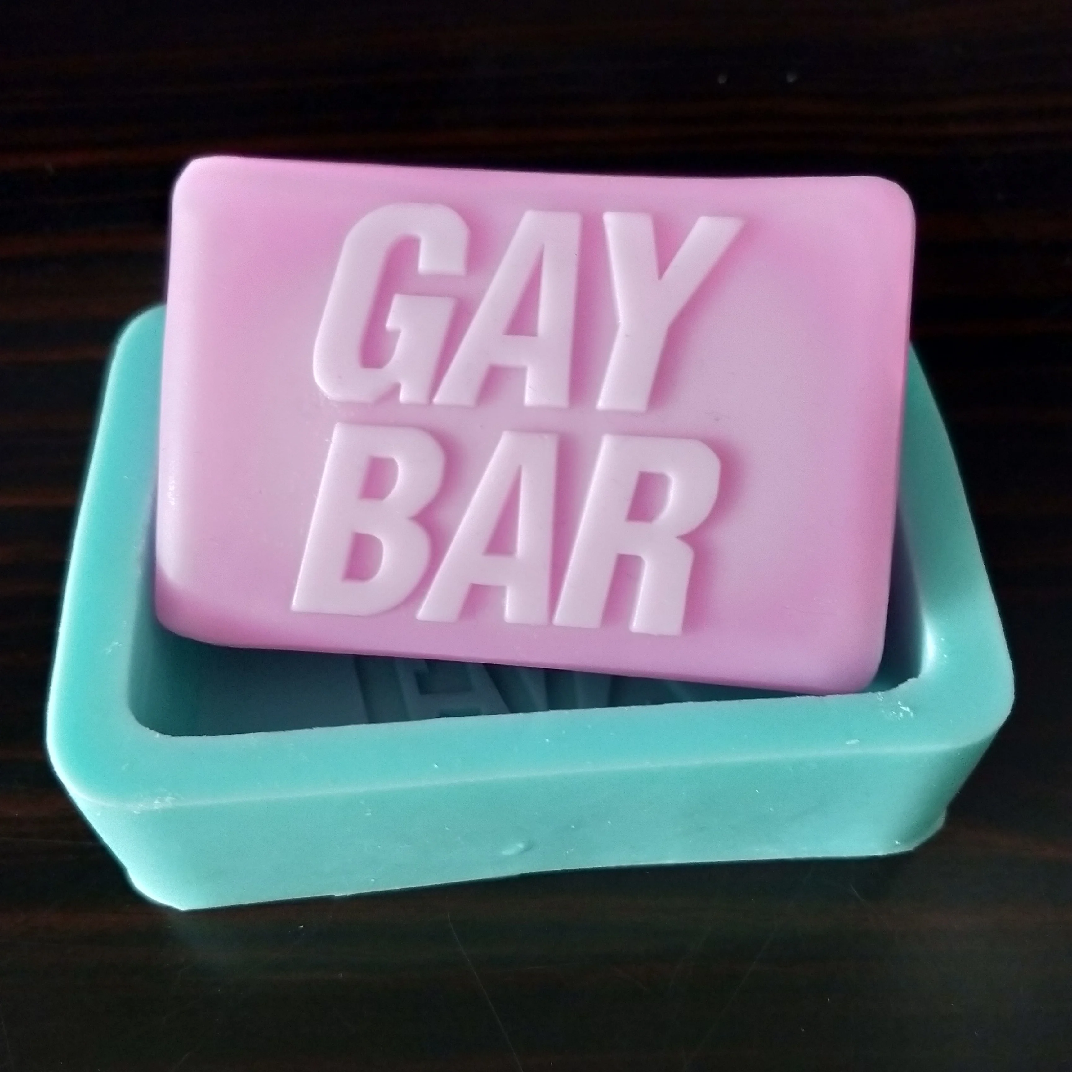 Silicone soap mold DIY handmade mold for soap making Gay bar letter silicone mold resin clay soap mold cake tools deoration mold
Silicone soap mold DIY handmade mold for soap making Gay bar letter silicone mold resin clay soap mold cake tools deoration mold