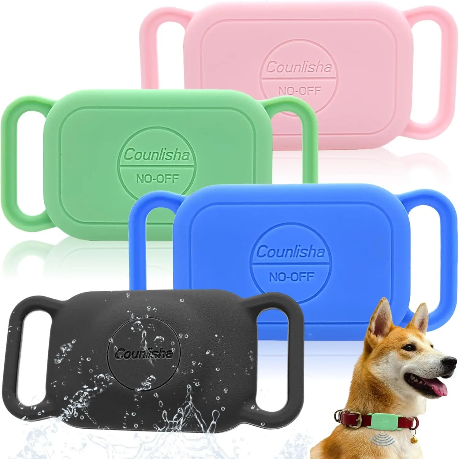 Silicone Holder for Tile Pro Dog Collar, Slim Durable Waterproof Cover for Pet Tracker Accessories (4 Pack)
Silicone Holder for Tile Pro Dog Collar, Slim Durable Waterproof Cover for Pet Tracker Accessories (4 Pack)
