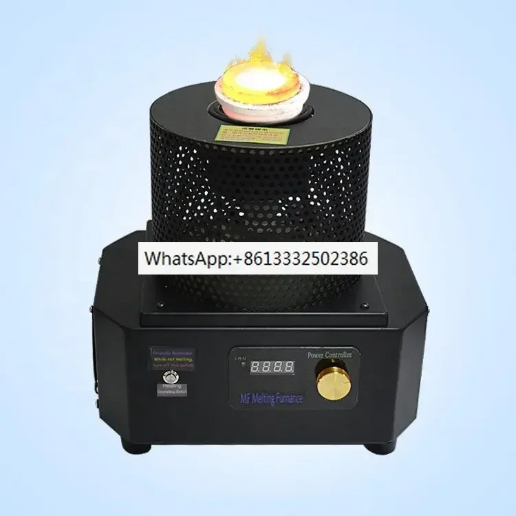 220V 3500W 1KG Gold Capacity Induction Gold Melter Gold Melting Machine Smelting Furnace 1600 Dgrees
220V 3500W 1KG Gold Capacity Induction Gold Melter Gold Melting Machine Smelting Furnace 1600 Dgrees