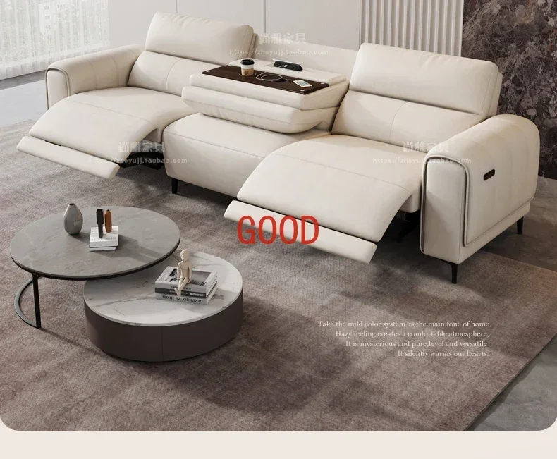 Italian First-Class Space Electric Multi-Function Cabin Sofa Living Room Home Theater Small Apartment Fabric Combination
Italian First-Class Space Electric Multi-Function Cabin Sofa Living Room Home Theater Small Apartment Fabric Combination