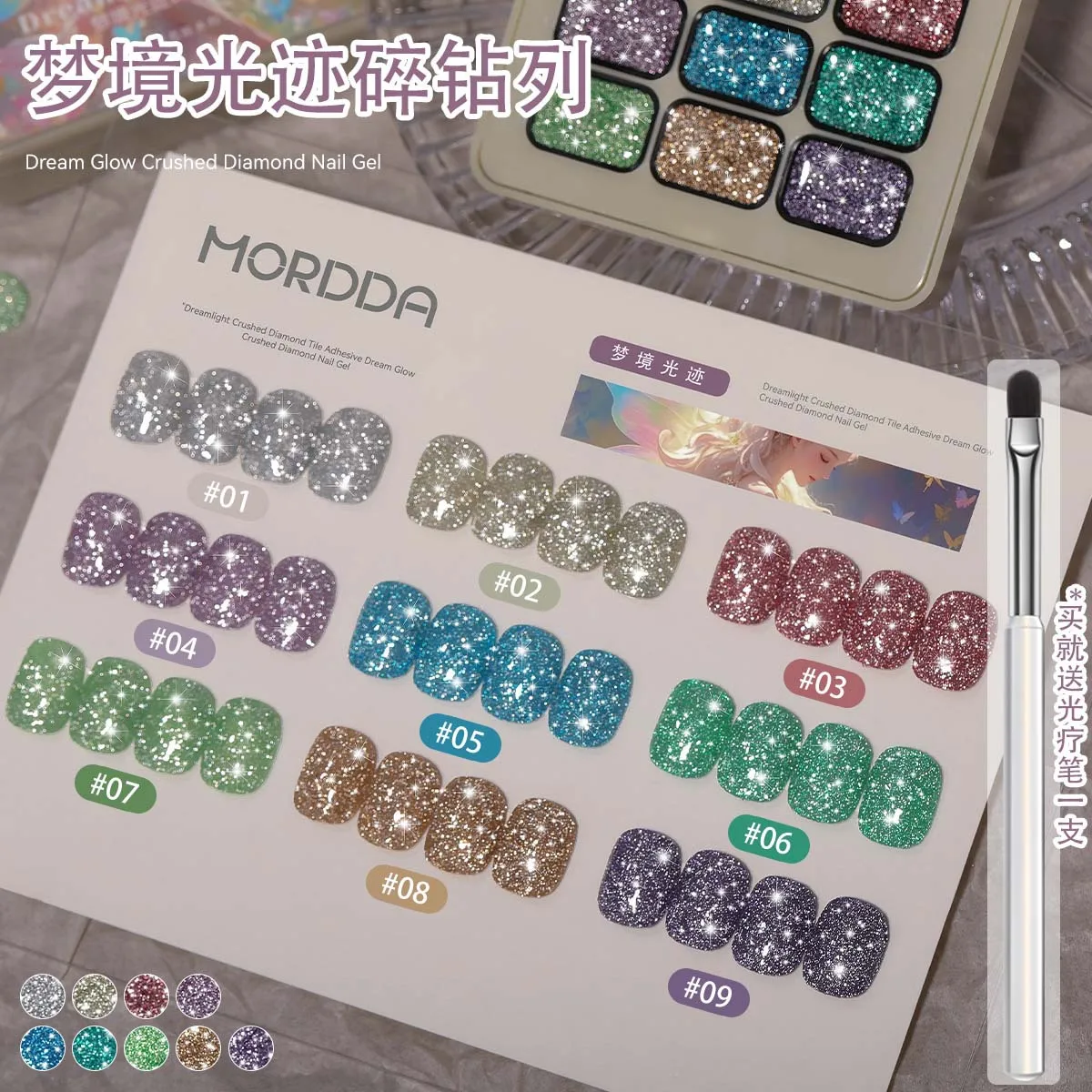 9 Colors Solid Nail Gel Nail Art Polish Colorful UV Gel Varnish Nail Gel Polish Palette Manicure Cream Semi-permanent Varnishes
9 Colors Solid Nail Gel Nail Art Polish Colorful UV Gel Varnish Nail Gel Polish Palette Manicure Cream Semi-permanent Varnishes