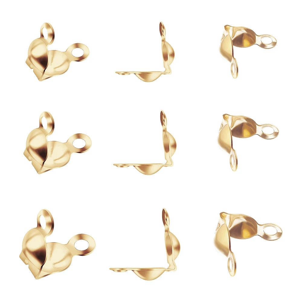 1 Box 150Pcs 3 Styles Brass Bead Tips Nickel Free Calotte Ends Clamshell Knot Cover Golden 50Pcs/Style
1 Box 150Pcs 3 Styles Brass Bead Tips Nickel Free Calotte Ends Clamshell Knot Cover Golden 50Pcs/Style