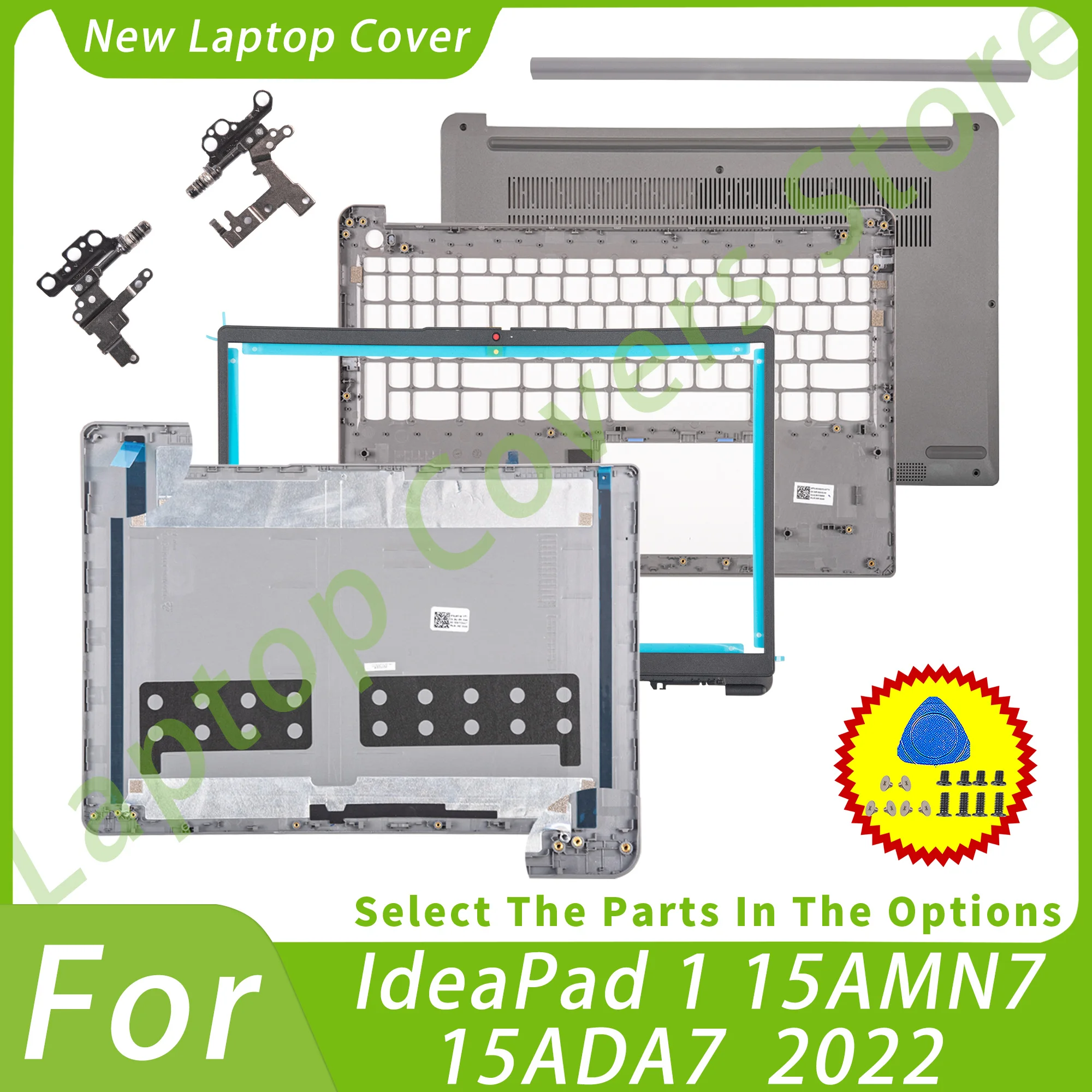 Top Case 5CB1F36621 For IdeaPad 1 15ADA7 1-15AMN7 2022 Back Cover Plastic Bezel Hingecover UPPER AP3L6000270 BOTTOM CASE
Top Case 5CB1F36621 For IdeaPad 1 15ADA7 1-15AMN7 2022 Back Cover Plastic Bezel Hingecover UPPER AP3L6000270 BOTTOM CASE