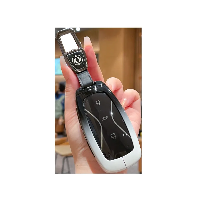 Key Fob Cover for 2026 Dongfeng Aeolus L8, Heavy Duty Metal Protective Case Shell with Keychain, Anti-Drop & Scratch Proof
Key Fob Cover for 2026 Dongfeng Aeolus L8, Heavy Duty Metal Protective Case Shell with Keychain, Anti-Drop & Scratch Proof