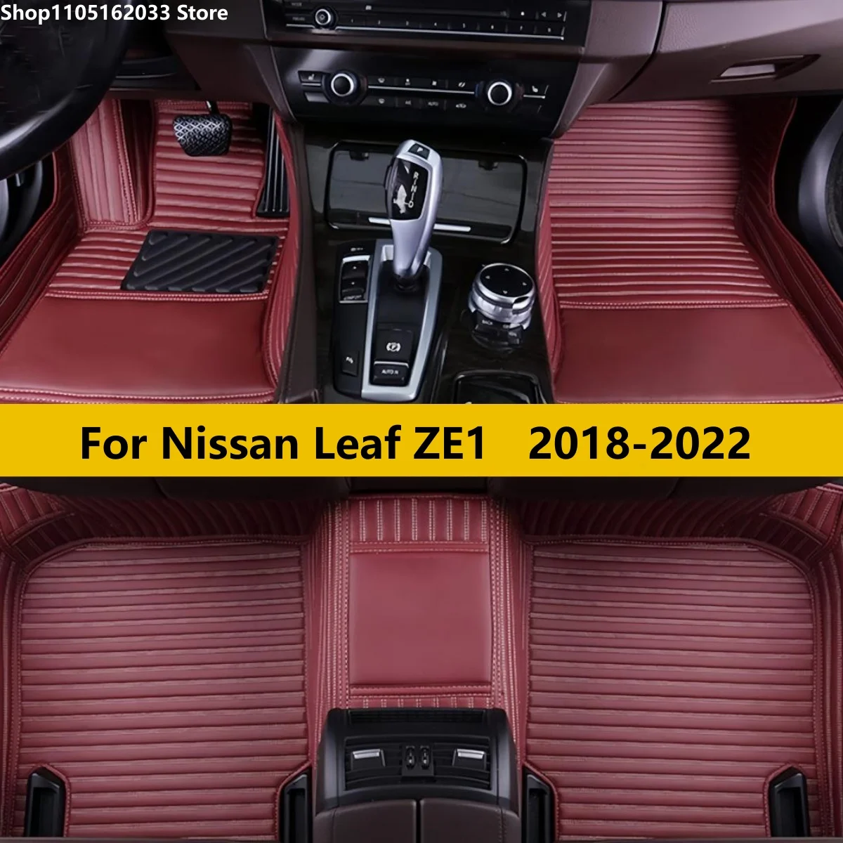 Custom Car Floor Mats For Nissan Leaf ZE1 2018 2019 2020 2021 2022 Interior Accessories Anti Dirty Luxury Durable Leather Carpet
Custom Car Floor Mats For Nissan Leaf ZE1 2018 2019 2020 2021 2022 Interior Accessories Anti Dirty Luxury Durable Leather Carpet