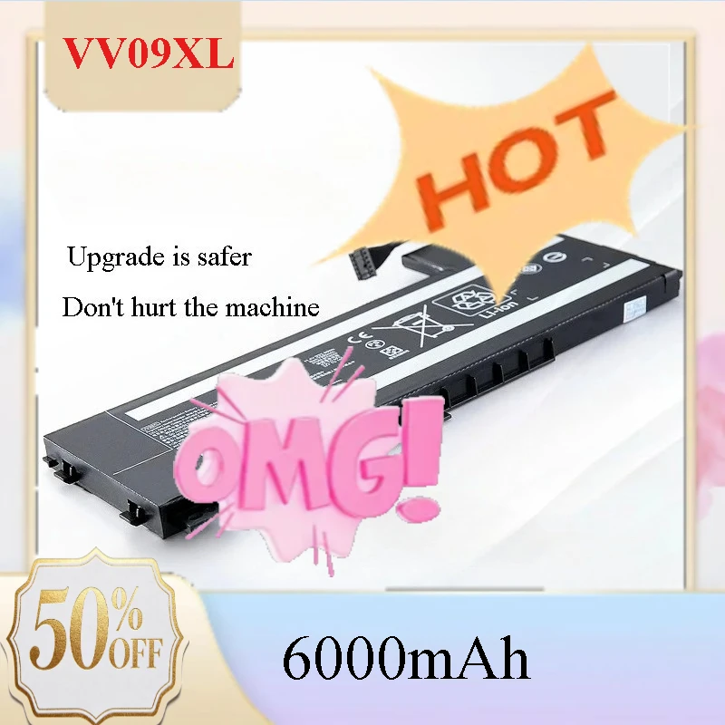 VV09XL Replacement Battery For HP ZBook 15 G3 G4 Series 11.4V 90Wh HSTNN-DB7D 808452-005
VV09XL Replacement Battery For HP ZBook 15 G3 G4 Series 11.4V 90Wh HSTNN-DB7D 808452-005