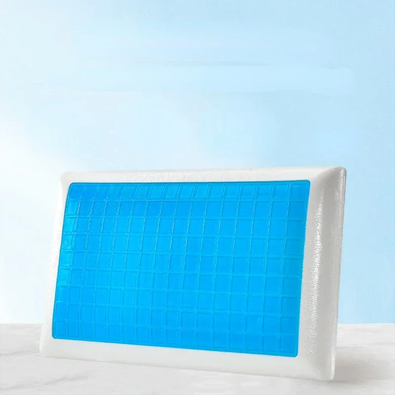 Silicone Gel Pillows Memory Foam Pillow Summer Ice-Cooling Neck Ice-Cool Cervical Vertebra Orthopedic Healing Cushion
Silicone Gel Pillows Memory Foam Pillow Summer Ice-Cooling Neck Ice-Cool Cervical Vertebra Orthopedic Healing Cushion