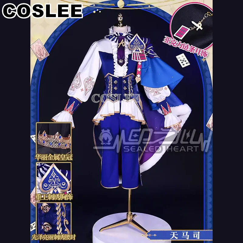 COSLEE PJSK Tenma Tsukasa Cosplay Costume Project Sekai Cos Fashion Uniform Game Suit Halloween Party Outfit Clothing Unixex New
COSLEE PJSK Tenma Tsukasa Cosplay Costume Project Sekai Cos Fashion Uniform Game Suit Halloween Party Outfit Clothing Unixex New