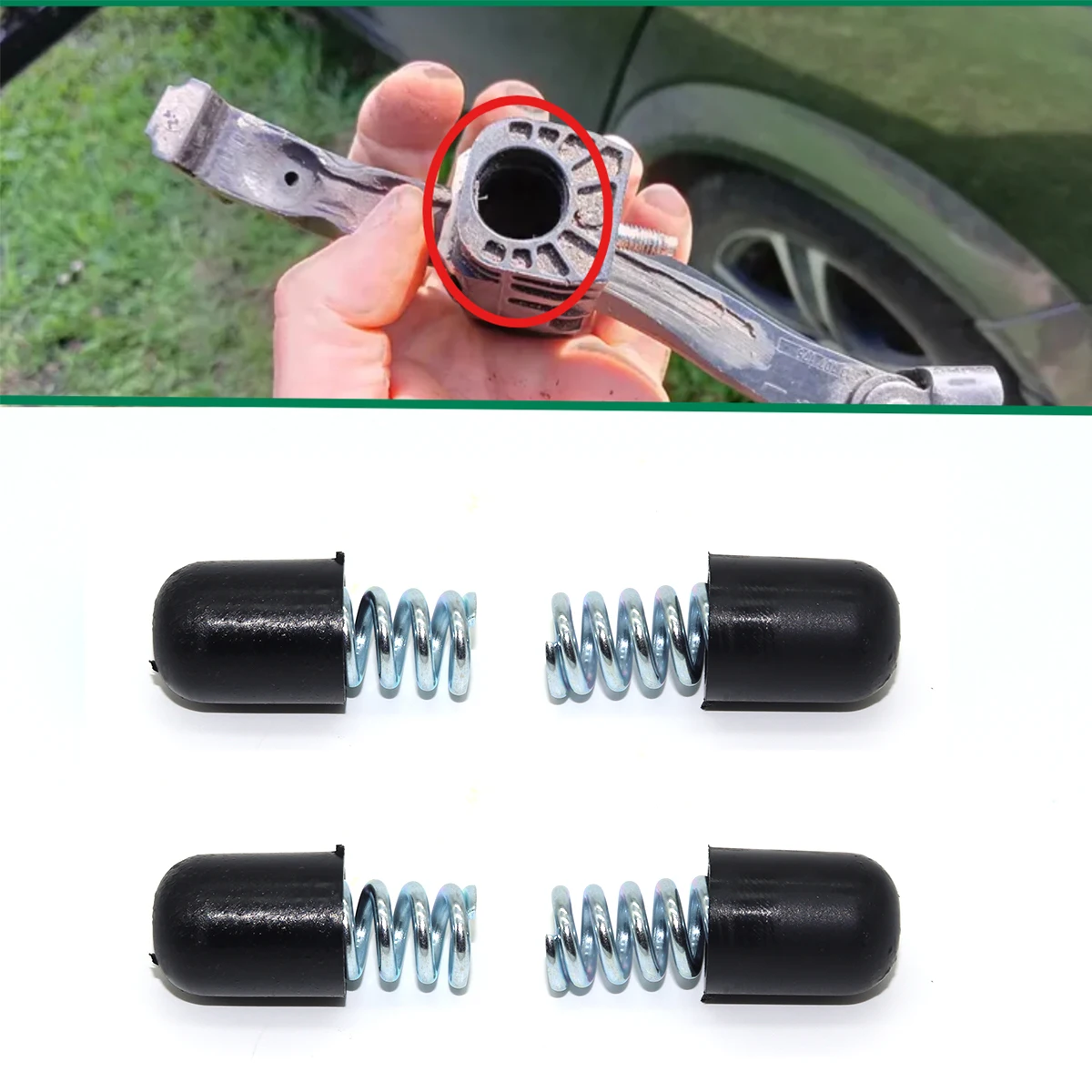4Kit For 2 Door Car Door Check Strap Repair Kit Stopper Damping Spring Black For VW POLO V 6R1 602 612 TIGUAN I-II 5N1 5N2 AD1
4Kit For 2 Door Car Door Check Strap Repair Kit Stopper Damping Spring Black For VW POLO V 6R1 602 612 TIGUAN I-II 5N1 5N2 AD1