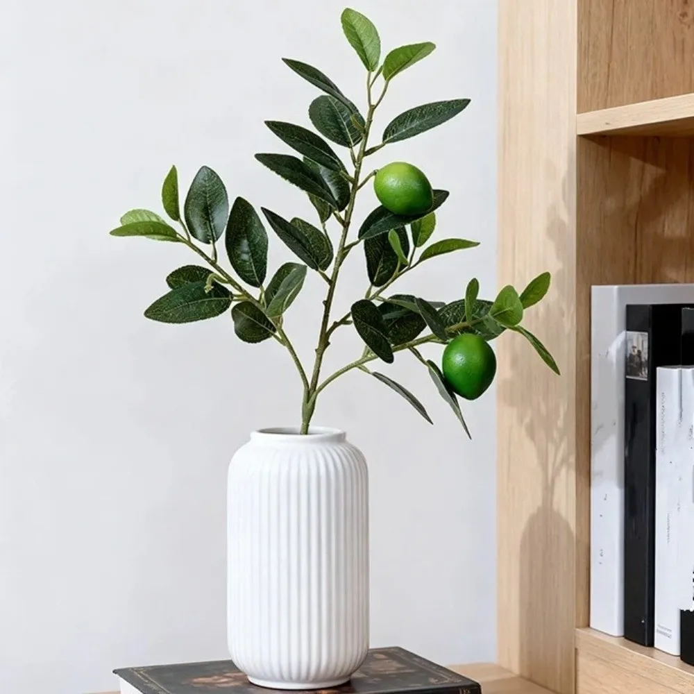 Green Leaves Artificial Lemon Branch Plastic Fruit Lifelike Fake Fruit Props Flower Arrangement Realistic
Green Leaves Artificial Lemon Branch Plastic Fruit Lifelike Fake Fruit Props Flower Arrangement Realistic