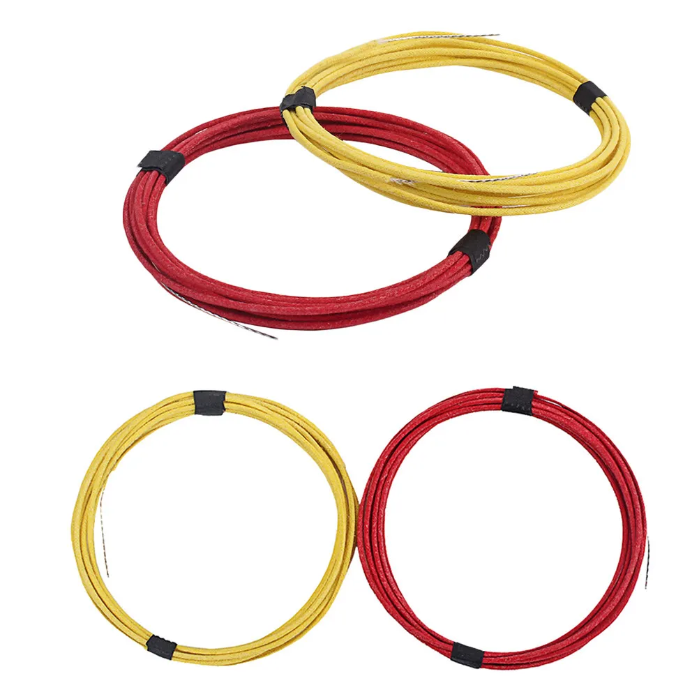 2 Pieces Red Guitar Wire Vintage Style Pre-Tinned Cloth Push-Back 22Awg Stranded Wire for Guitar Pickup Wiring Supplies
2 Pieces Red Guitar Wire Vintage Style Pre-Tinned Cloth Push-Back 22Awg Stranded Wire for Guitar Pickup Wiring Supplies