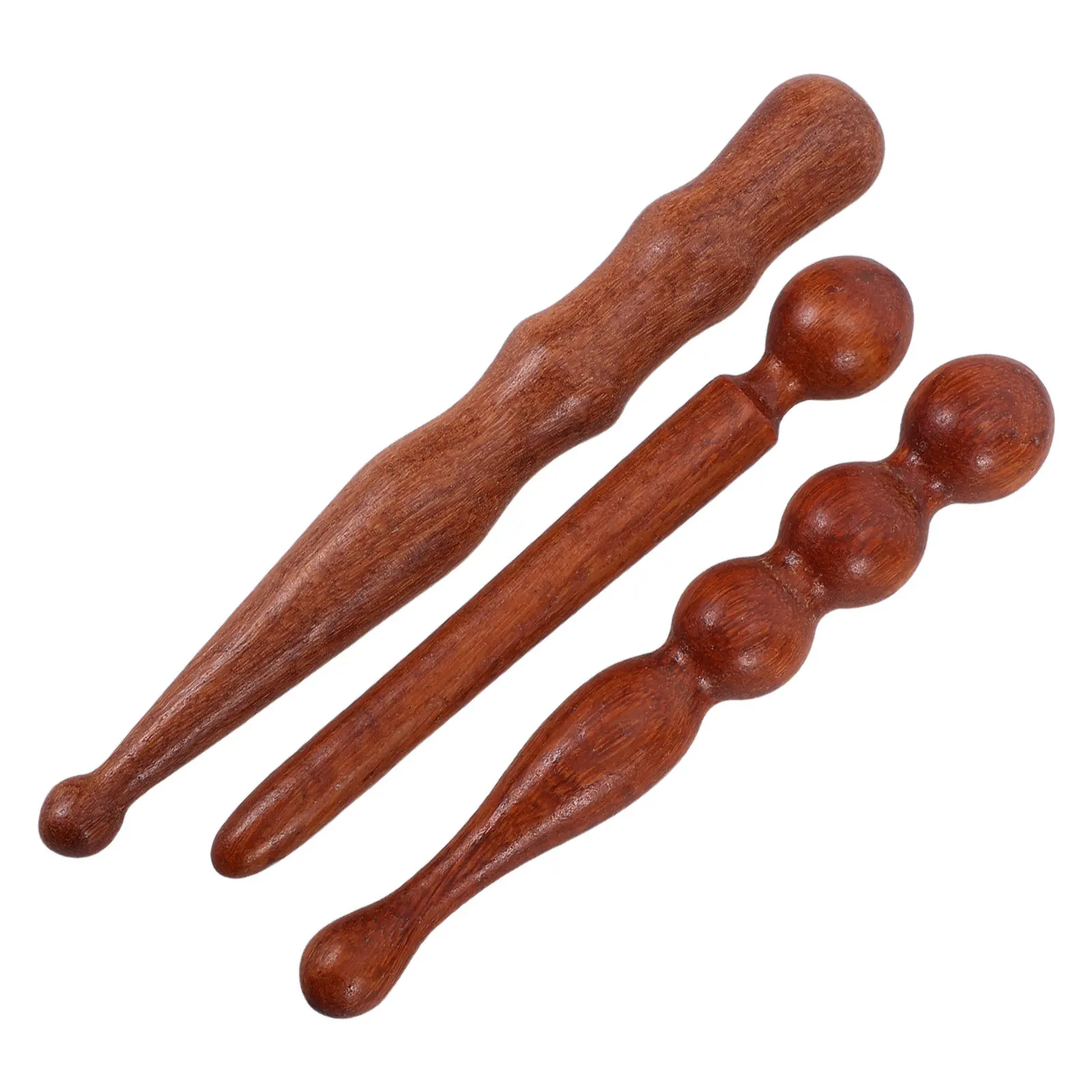 Набор из 3 деревянных массажных палочек из сандалового дерева с натуральным узором для снятия мышечного напряжения, коррекции фигуры и терапии Гуаша
Набор из 3 деревянных массажных палочек из сандалового дерева с натуральным узором для снятия мышечного напряжения, коррекции фигуры и терапии Гуаша