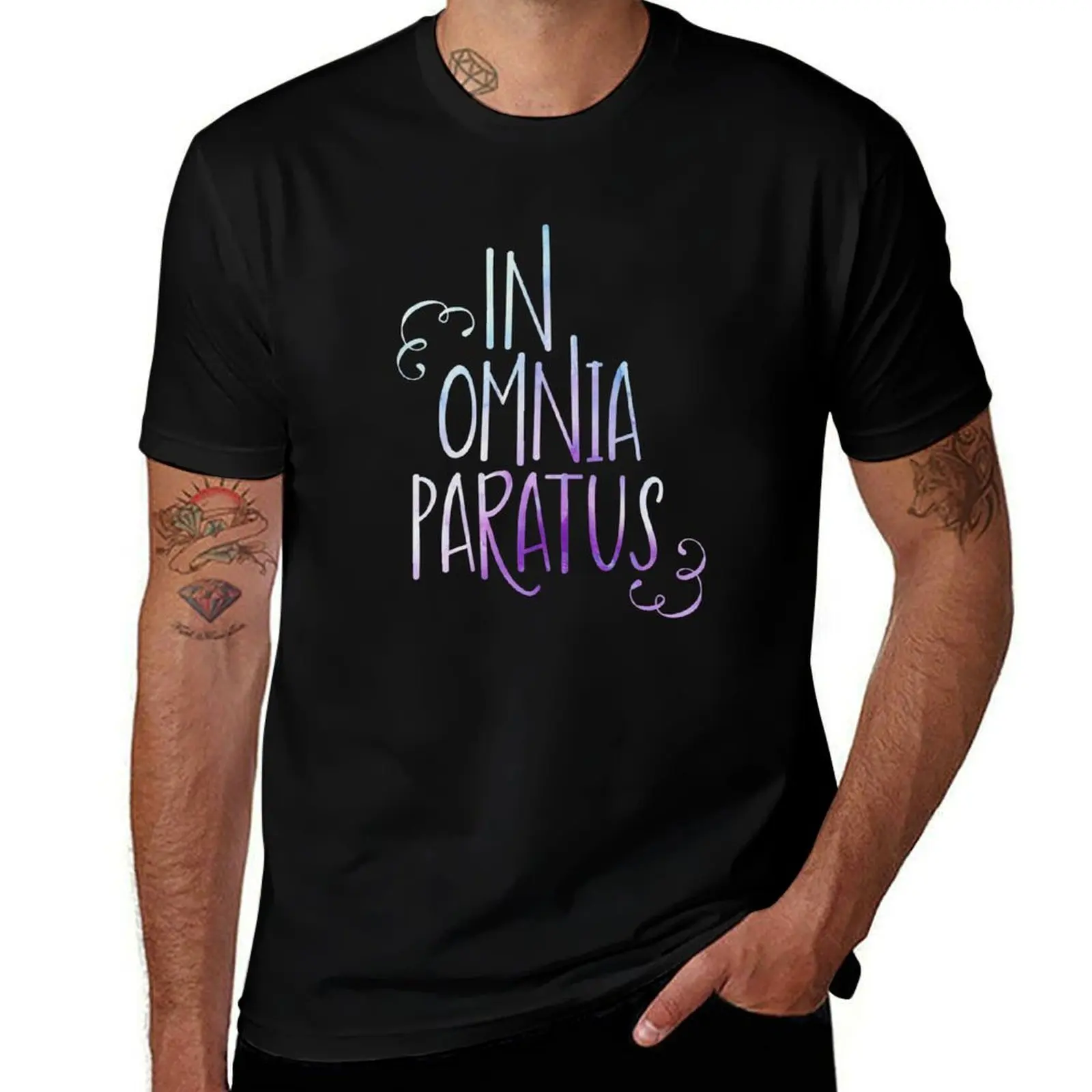 In Omnia Paratus T-Shirt Sun Protective Outdoor Tee Top
In Omnia Paratus T-Shirt Sun Protective Outdoor Tee Top